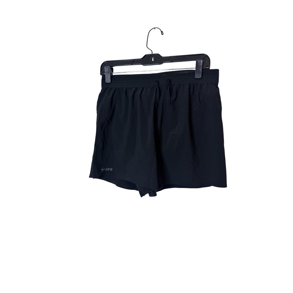 Janji 5 Inch AFO Middle Short Mens Medium Black Lightweight Lined Running Shorts